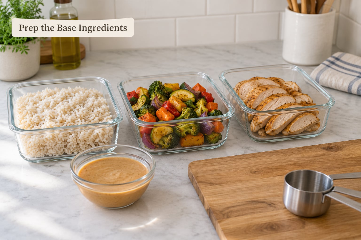 Prep the Base Ingredients