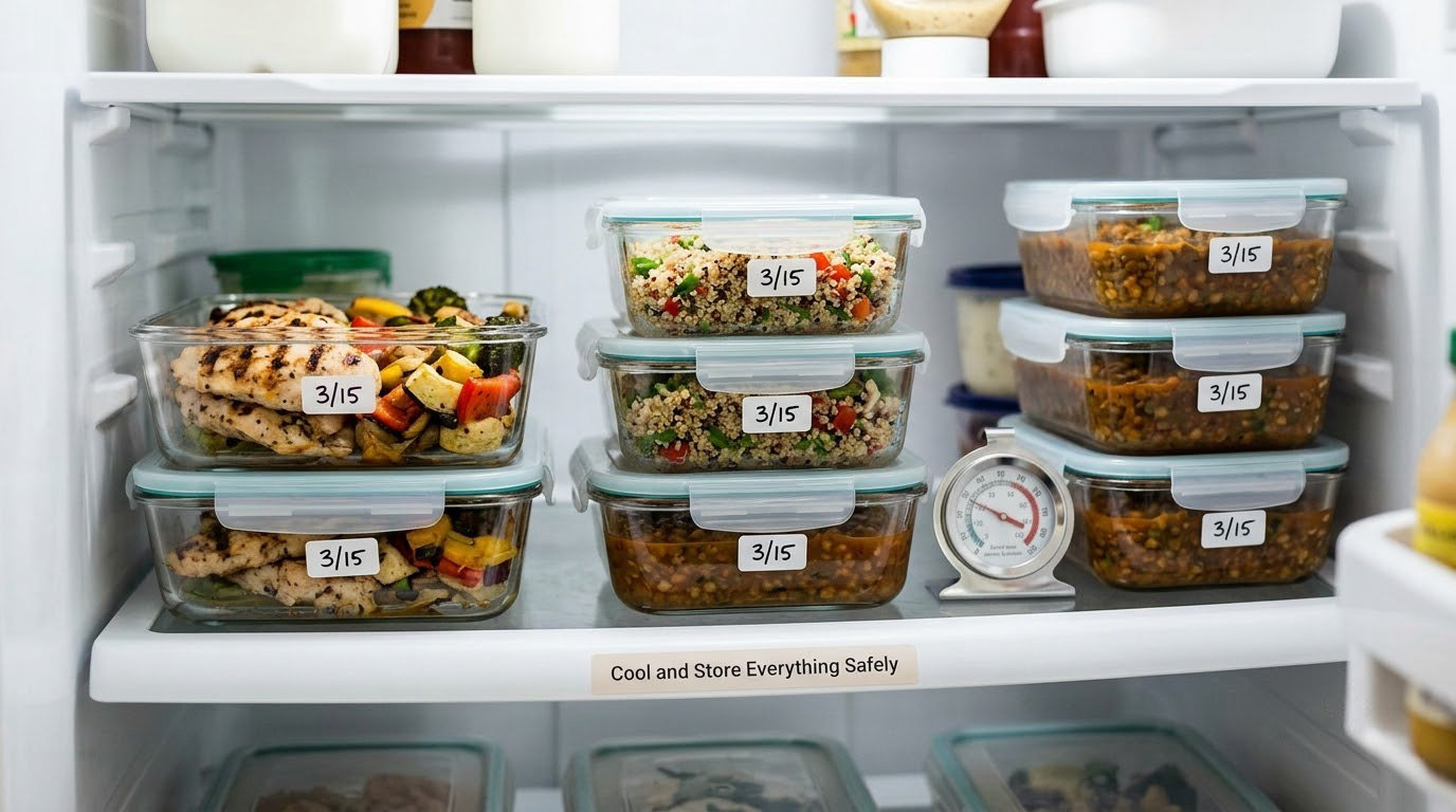 Cool and Store Everything Safely