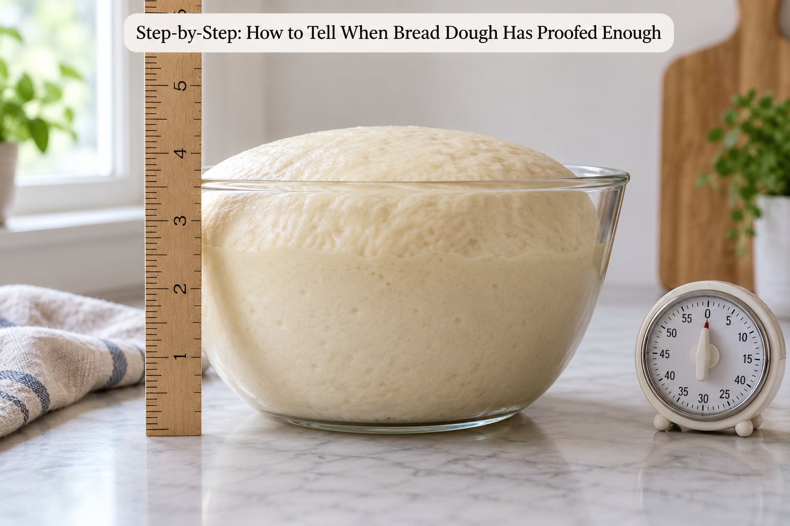 Step-by-Step: How to Tell When Bread Dough Has Proofed Enough