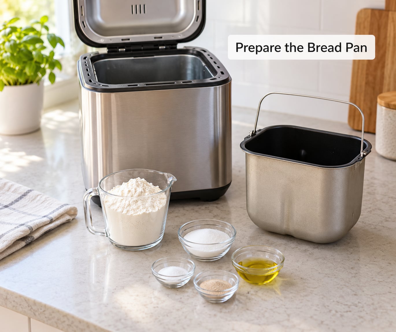 Prepare the Bread Pan