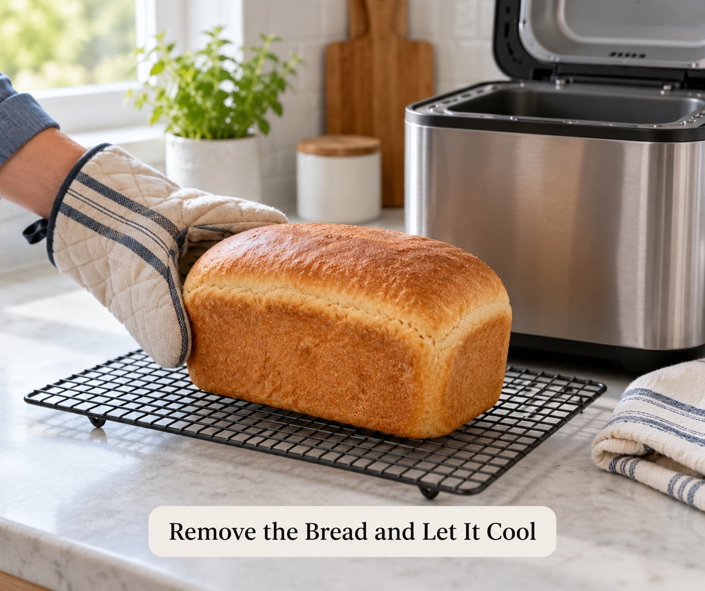 Remove the Bread and Let It Cool