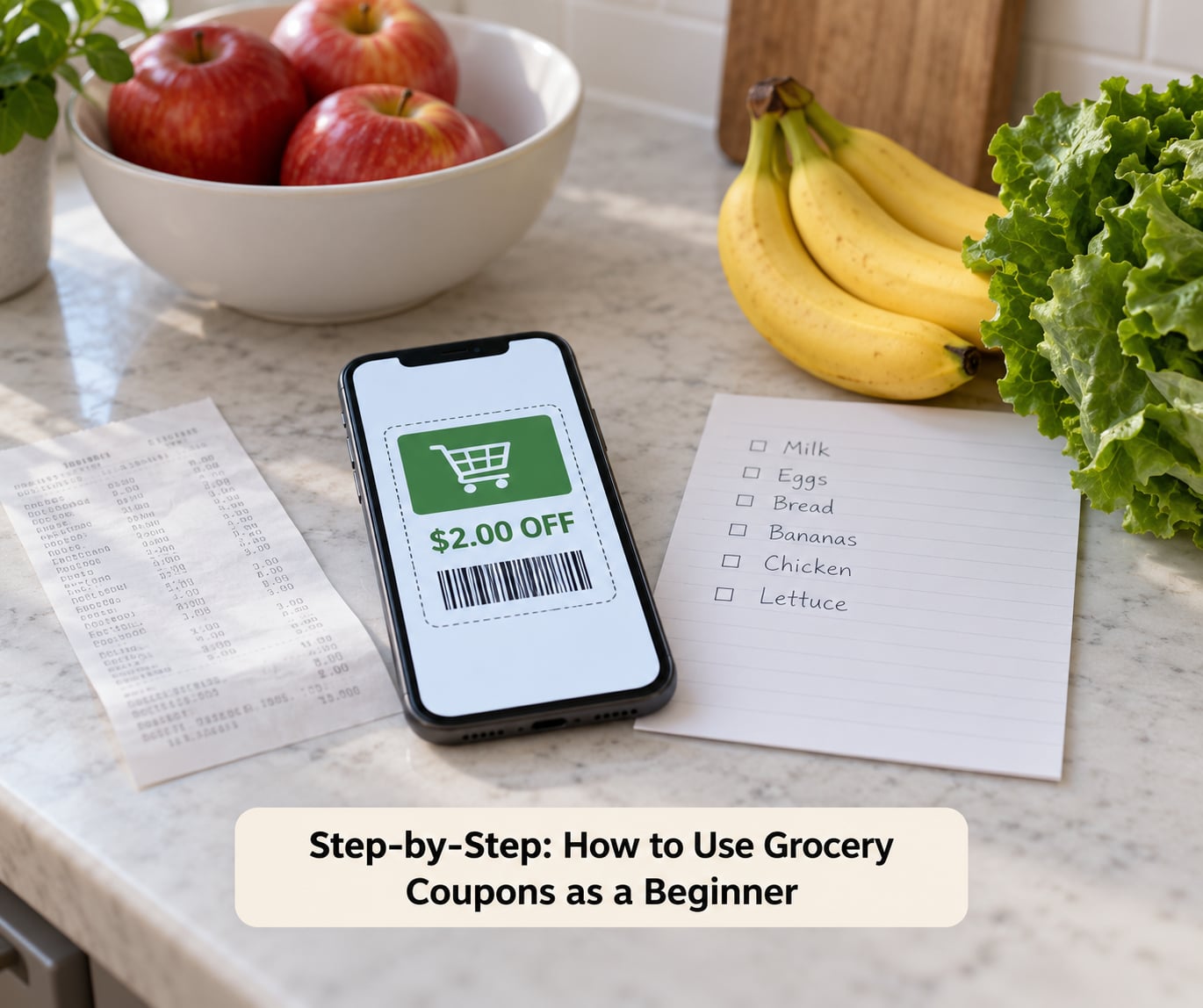 Step-by-Step: How to Use Grocery Coupons as a Beginner