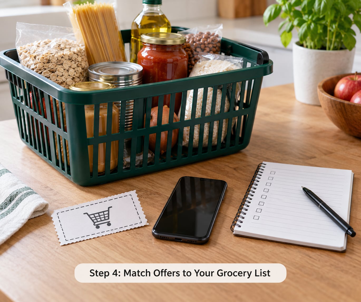 Step 4: Match Offers to Your Grocery List