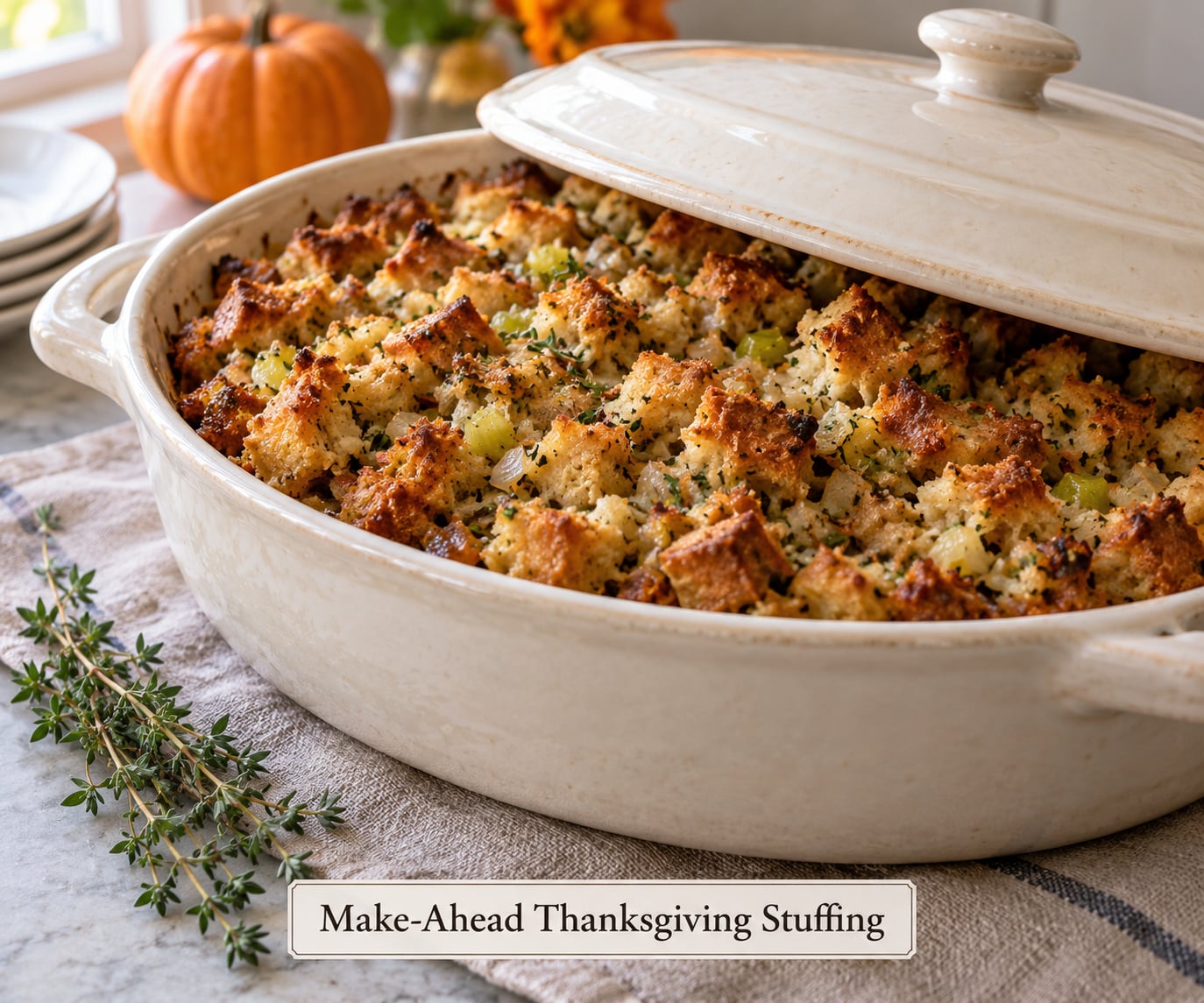 Make-Ahead Thanksgiving Stuffing