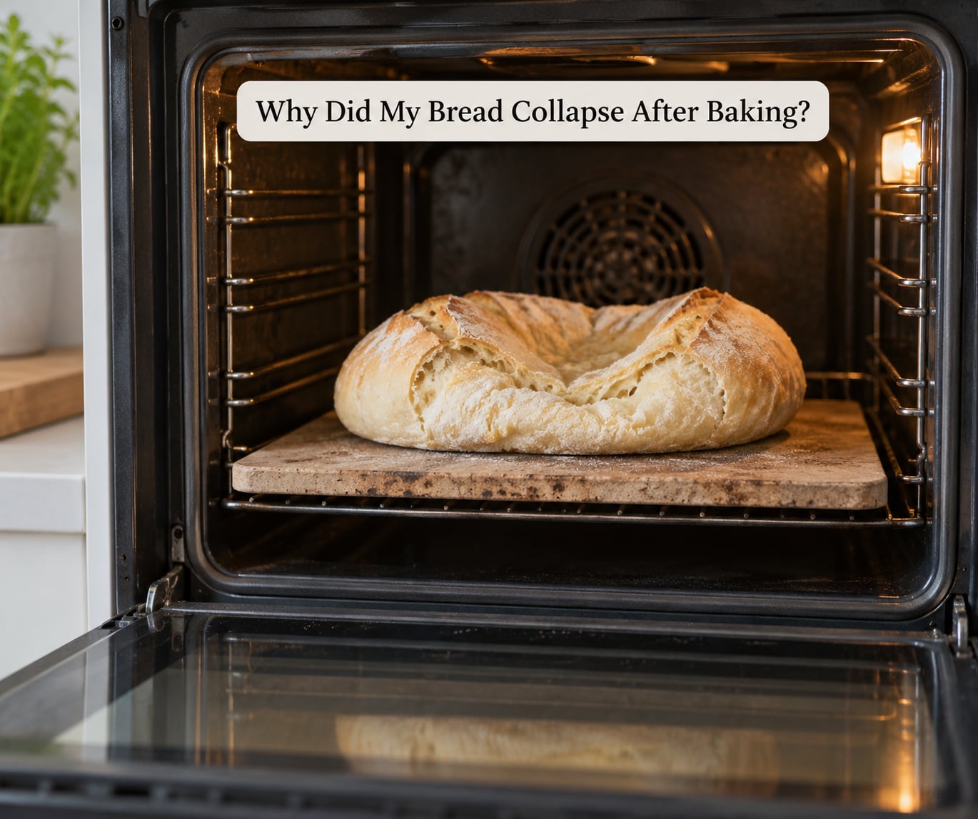 Why Did My Bread Collapse After Baking?