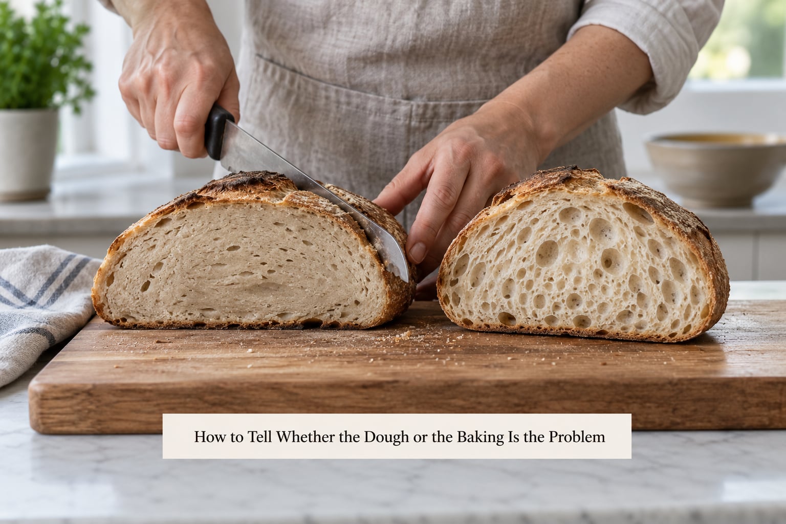 How to Tell Whether the Dough or the Baking Is the Problem